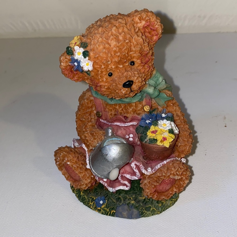 collectible ceramic bear figurine